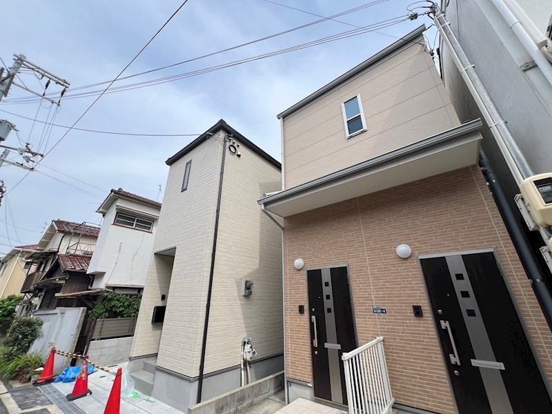 神戸市長田区寺池町のアパートの建物外観
