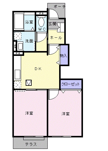 プラムガーデンハウスの間取り