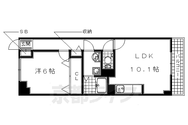 ヴェルデ　ストーリアIIの間取り