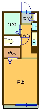 ドエルミナミの間取り