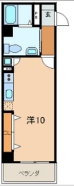 狭山市入間川のマンションの間取り