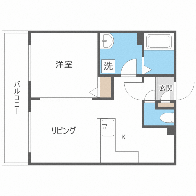 アベニュー２２４の間取り