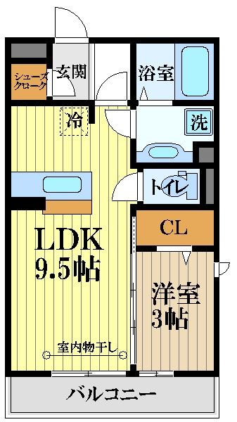 グランエスポワールの間取り