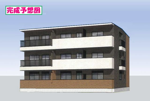 【名古屋市中村区藤江町のアパートの建物外観】