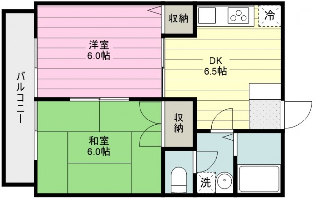 アバンダントハイツの間取り