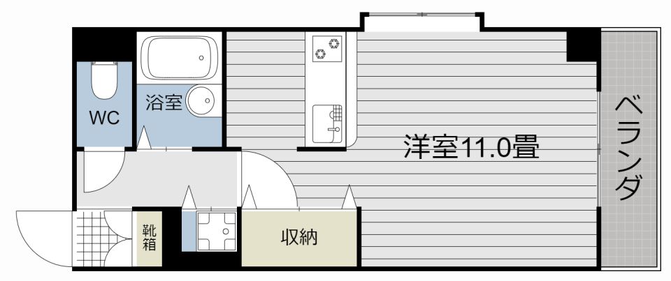 エスタディオ鴨池の間取り