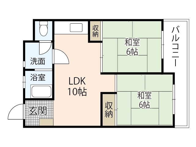 冨田ビルの間取り