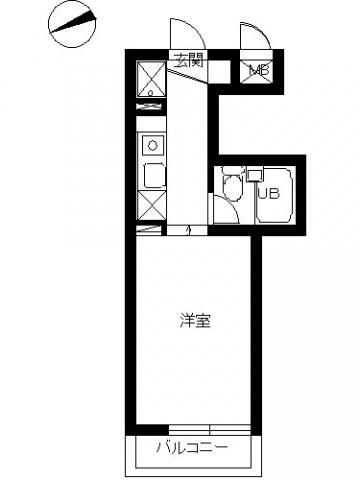 横浜市金沢区富岡西のマンションの間取り