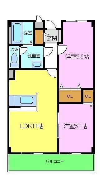 セトル３の間取り