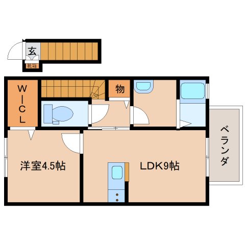 クレストハウスの間取り