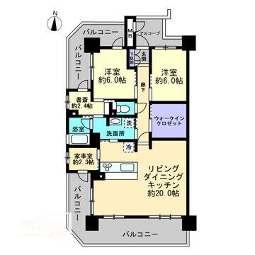 アルファステイツ西町の間取り