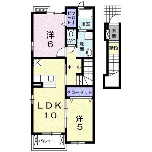 エチュード５５の間取り