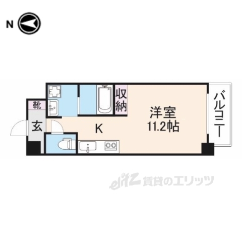 スターレ奈良の間取り