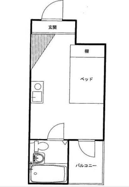 トップルーム品川第２の間取り