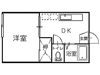 ロイヤルコーポの間取り