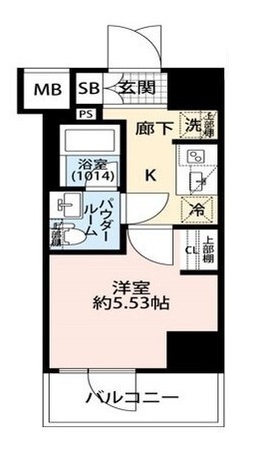 プレール・ドゥーク川口並木の間取り