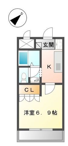 コンフォール・戸手の間取り