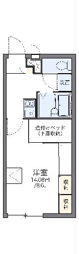 レオパレスＮａｔｕｒａｌｌｙの間取り