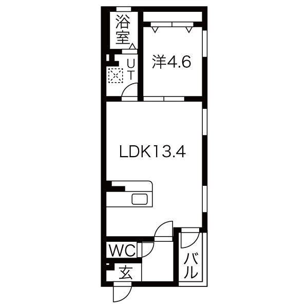 レソール上飯田の間取り