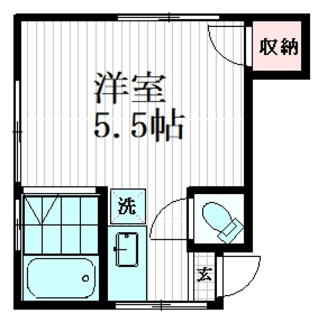 コーポ広瀬の間取り