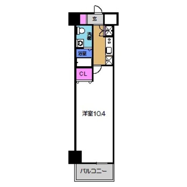 フェニックスレジデンス堺東の間取り