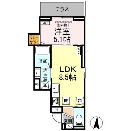 アセットコート上石神井の間取り