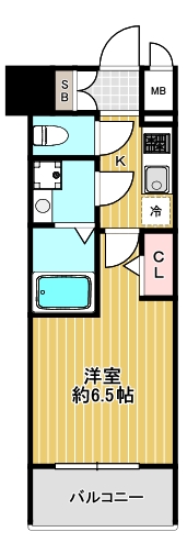 S-FORT大正リヴィエールの間取り