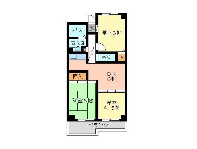 サンヴィレッジ本郷の間取り