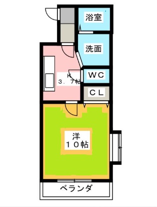 ファーストセラ21の間取り