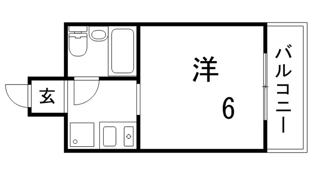 ライオンズマンション三宮の間取り