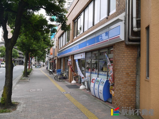コンビニ　ローソン藤崎駅前店（コンビニ）まで100m