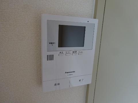 スカイマンションⅡ　セキュリティ　カメラ付インターホン