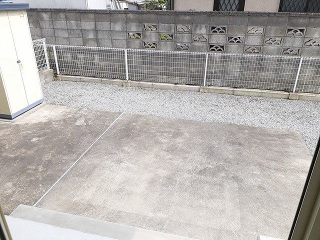 庭　お庭も活用できます