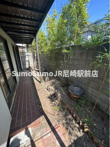 庭　お庭でゆったりと過ごせます