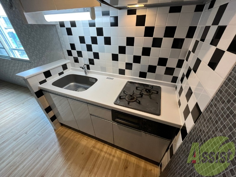 キッチン　キッチンはスペースも広々していて使いやすそうですよ！