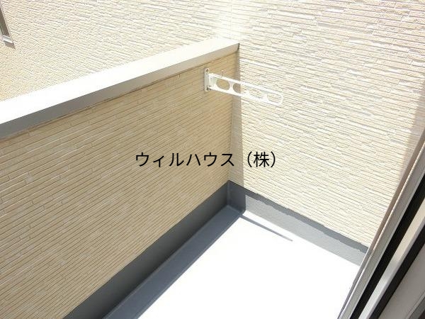バルコニー　日当たり良好！