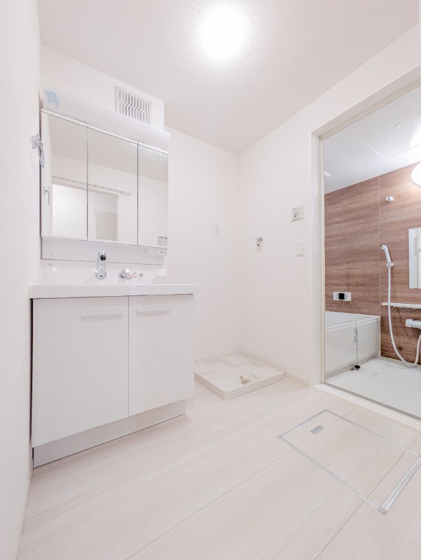 洗面設備　図面と現状に相違がある場合には現状を優先