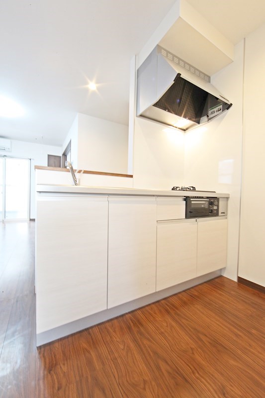 キッチン　システムキッチン（2口コンロ付）