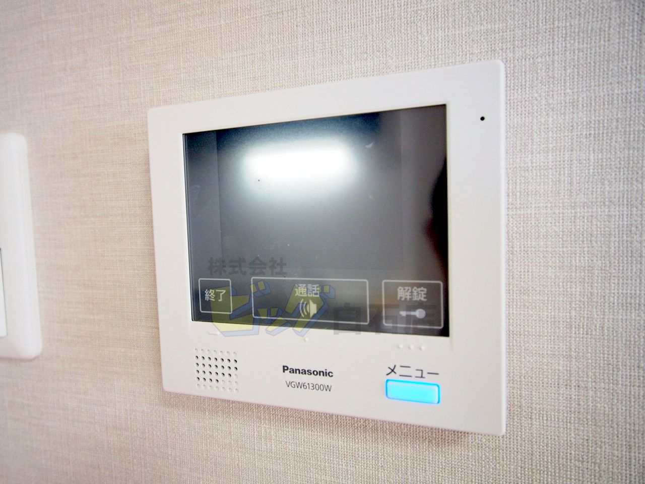 セキュリティ　モニター付きインターホン完備しています♪