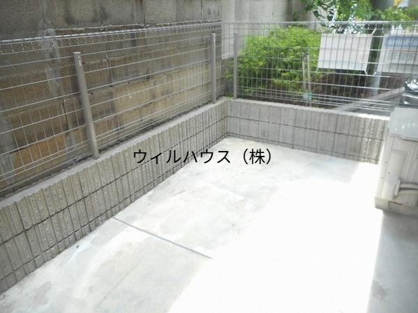庭　日当たり良好！