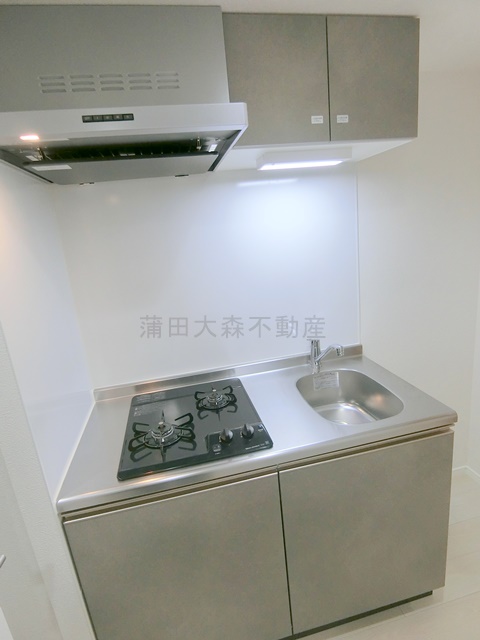 キッチン　2口ガスシステムキッチン