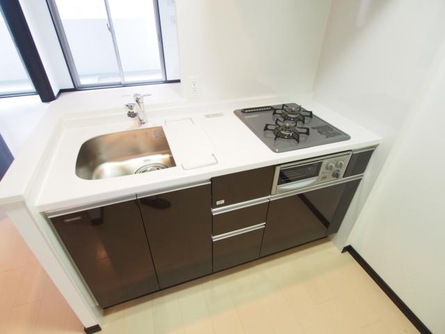 キッチン　2口ガスコンロキッチン