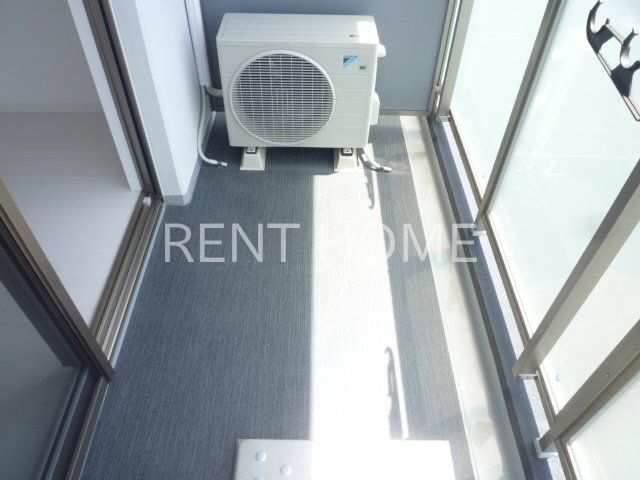 バルコニー　南向きベランダです
