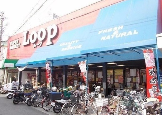 スーパー　ループ萩原天神店（スーパー）まで501m