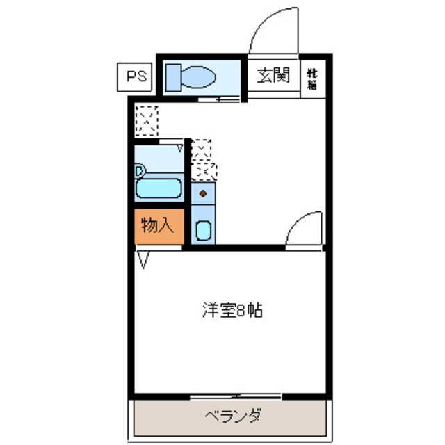 クオーレ平成弐番館の間取り写真