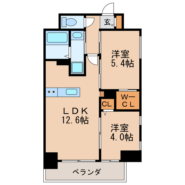 ザ レジデンスパーク久屋大通の間取り写真