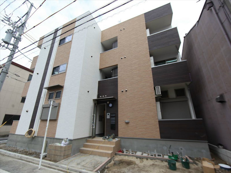 建物外観　外観　オートロック付　光インターネット無料