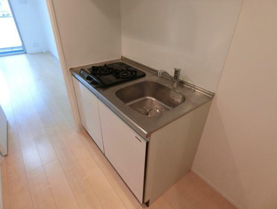 キッチン　2口ガスコンロのキッチンです。