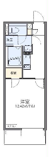 レオネクストトリスターＮ　Ｗの間取り