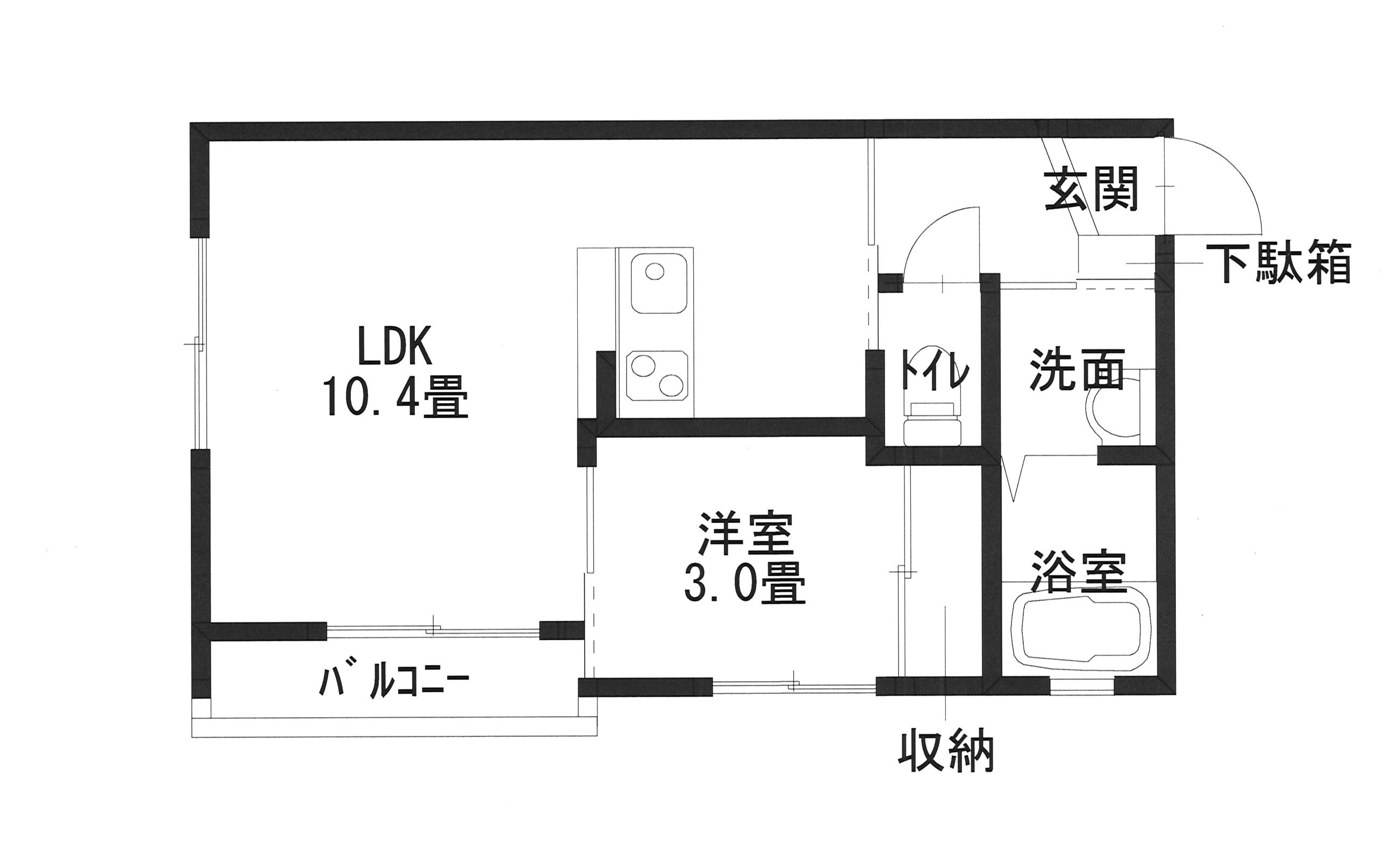 SORAさつき野４丁目の間取り